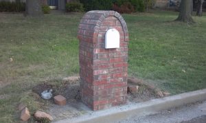 Masonry Mailbox
