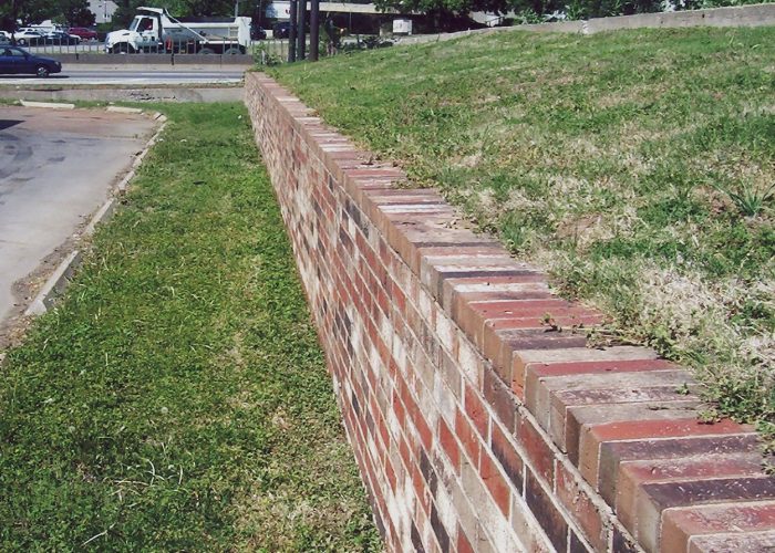 Brick Retaining Wall
